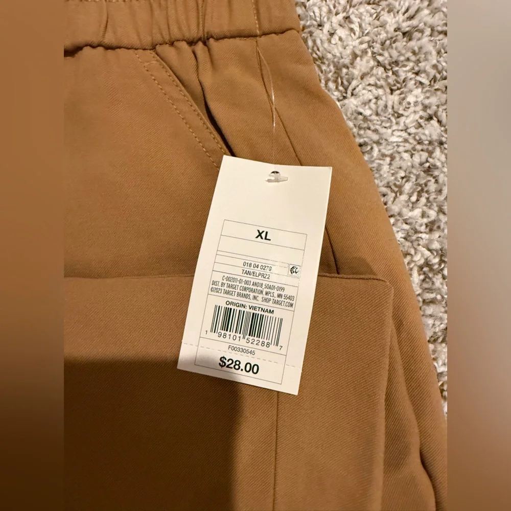 a new day Women's Brown Straight Leg Pants - Picture 3 of 3